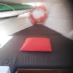 Sleeping On A Boat In The Island's Bay