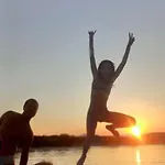 Sleeping On A Boat In The Island's Bay