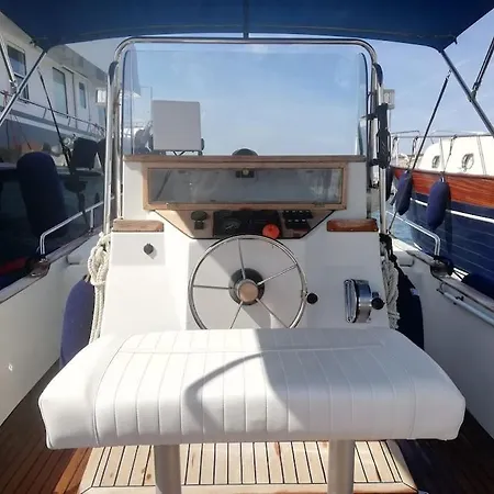 Hotel na wodzie Sleeping On A Boat In The Island's Bay Porto San Paolo (Sardinia)