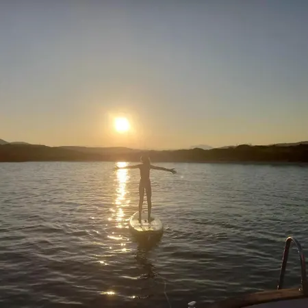 Sleeping On A Boat In The Bay *
