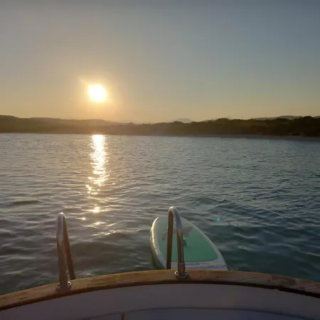 Sleeping On A Boat In The Island's Bay Hotel na wodzie Porto San Paolo (Sardinia)