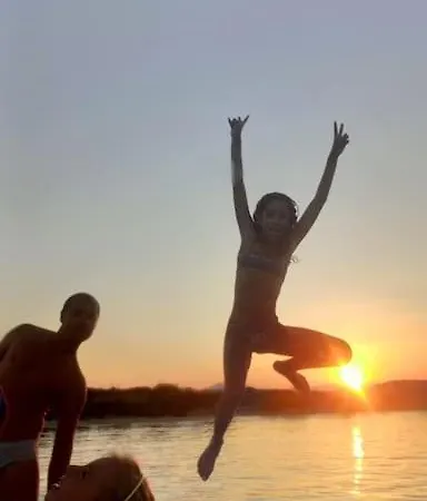 Sleeping On A Boat In The Island's Bay