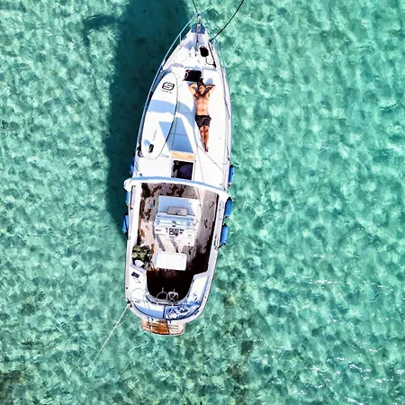 Sleeping On A Boat In The Island's Bay *